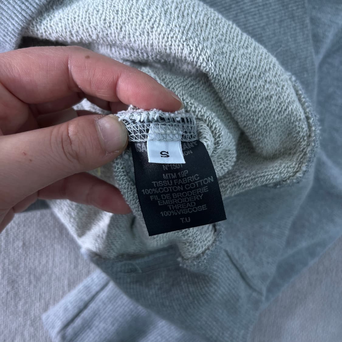 W 100 이자벨마랑 밀리 빅로고 맨투맨 상품이미지4