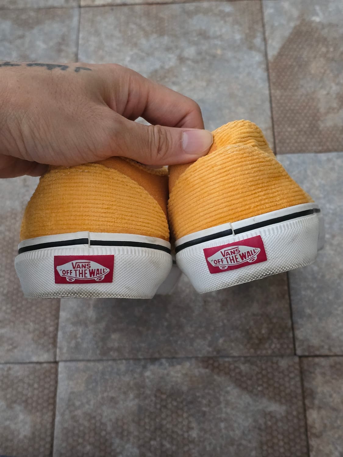 (245)반스 베스 엔아이 코듀로이 카드뮴 옐로우 상품이미지8