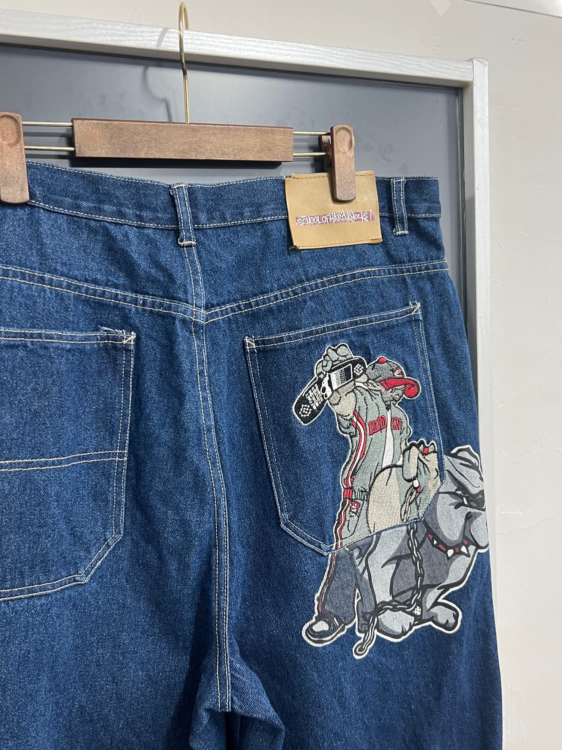 School of hard knocks 올드스쿨 힙합 데님 팬츠 상품이미지2