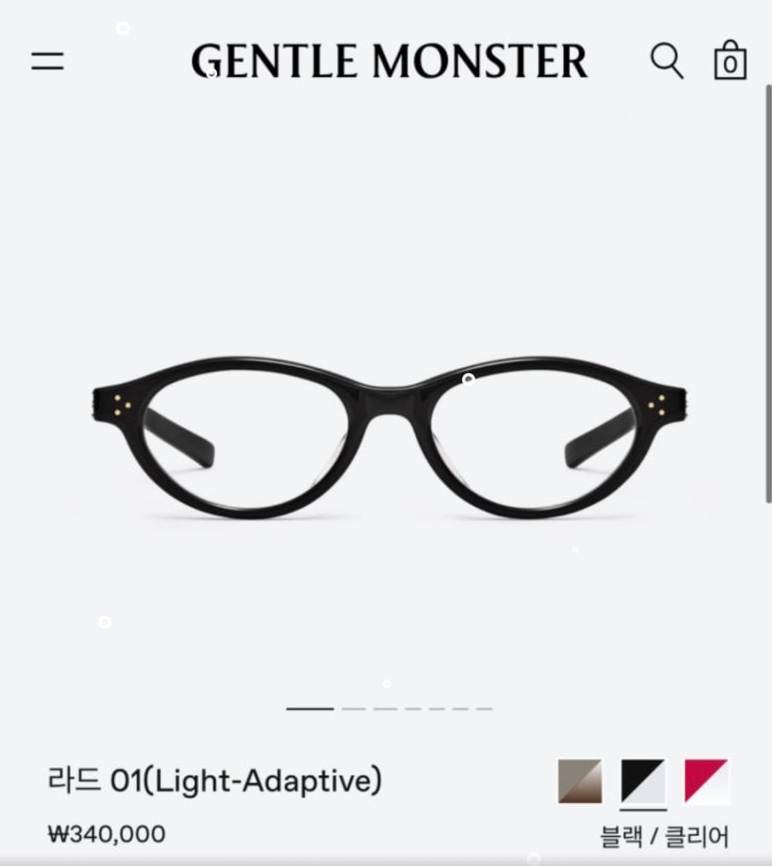 젠틀몬스터 라드 01 상품이미지1