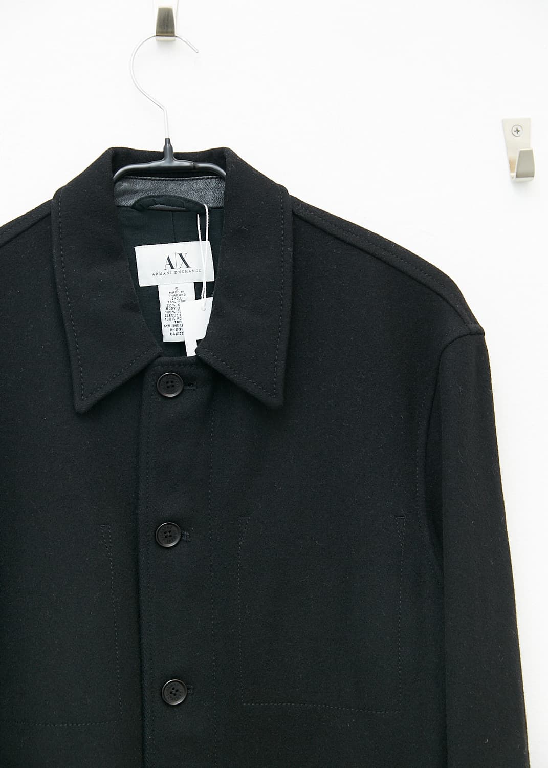 Leather Collar Jacket 상품이미지3