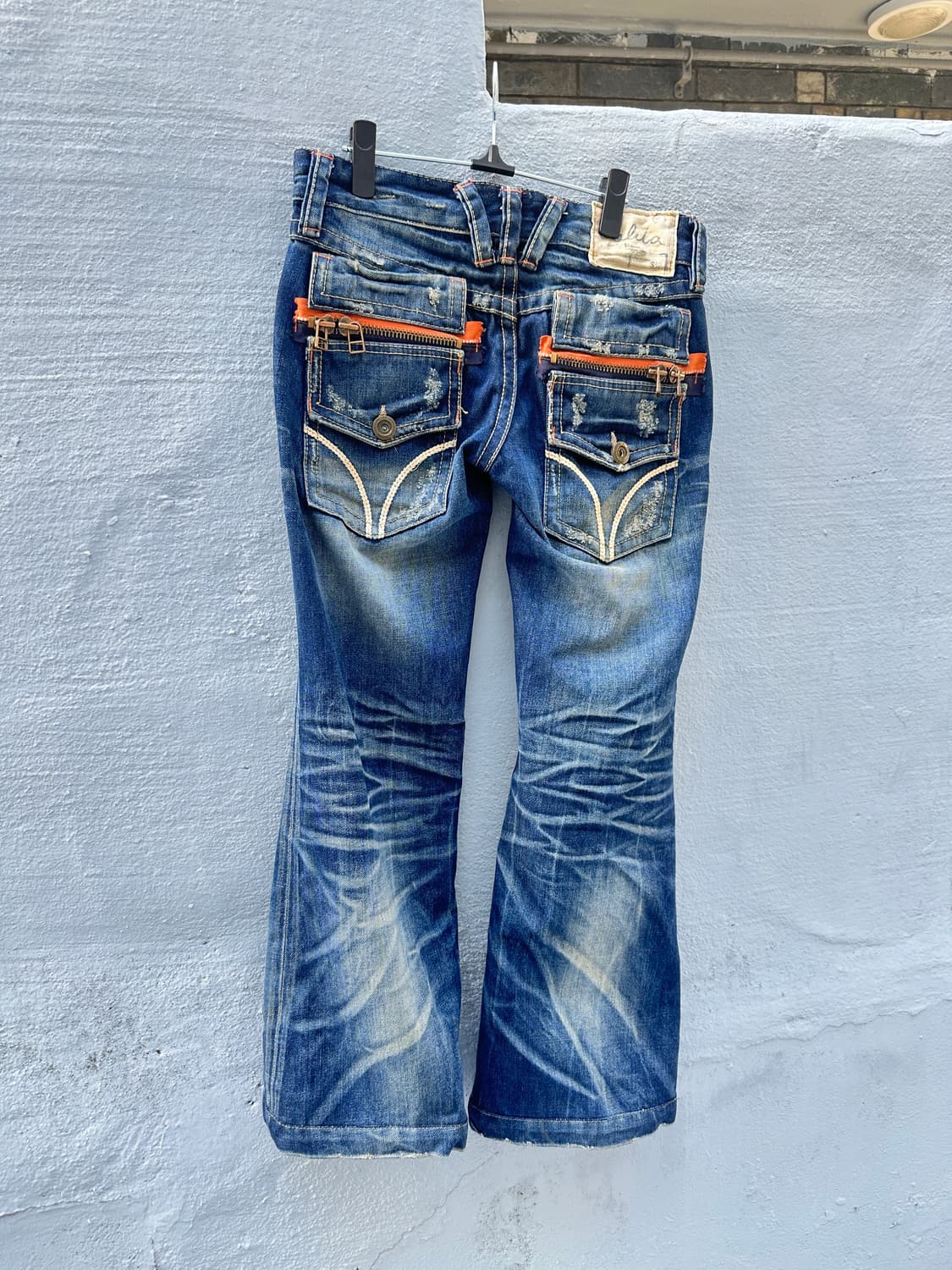 Lolita jeans washing flare low rise  상품이미지1