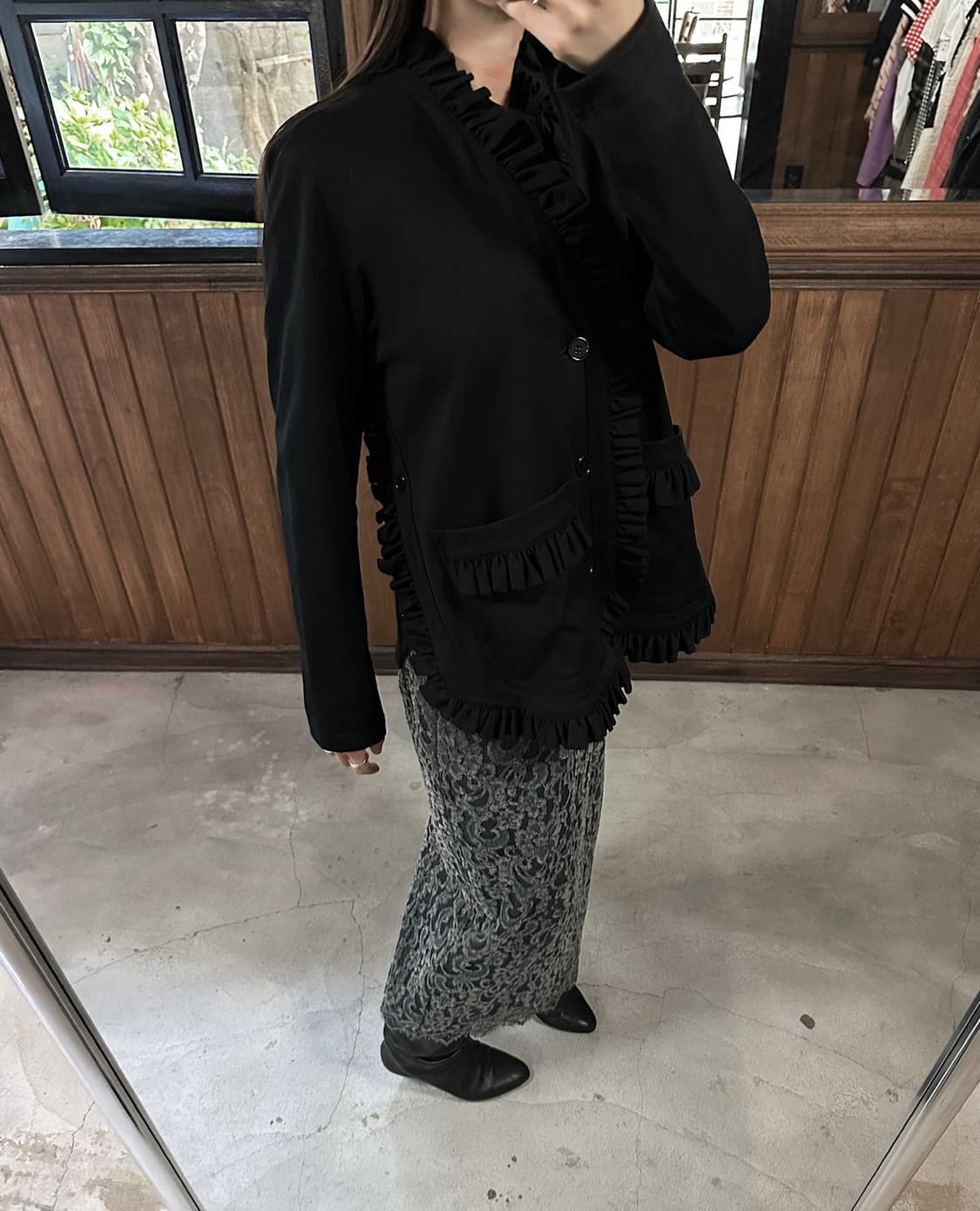 NOIR KEI NINOMIYA frills jacket 상품이미지1