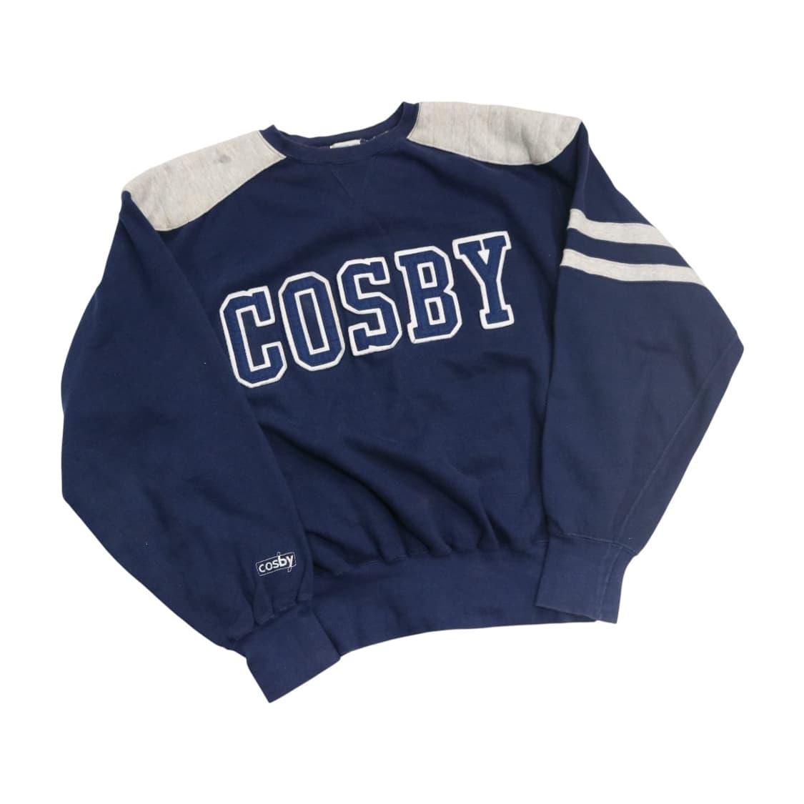 Gerry Cosby 코스비 90s 빈티지 숄더 패치 아치 로고 맨투맨 상품이미지1