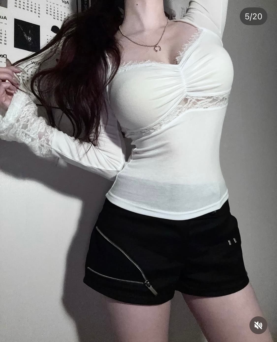 쇠아 레이스탑 상품이미지2