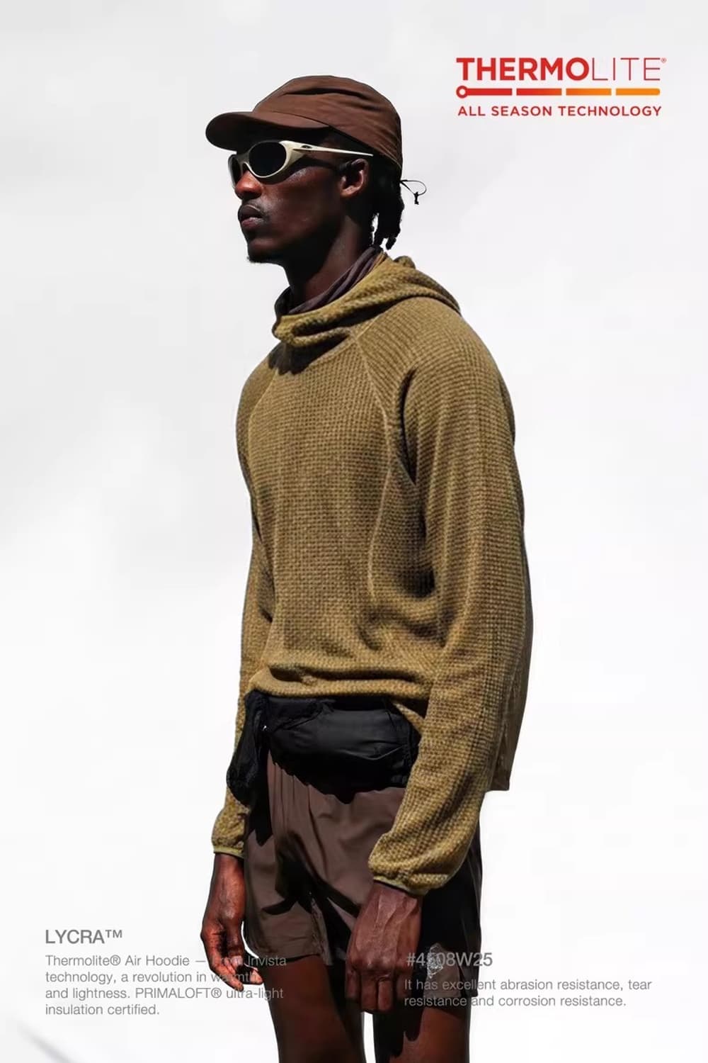 ️️️♦️ Thermolite / 에어 플리스 워머 러닝 러너 후드티셔츠 상품이미지6