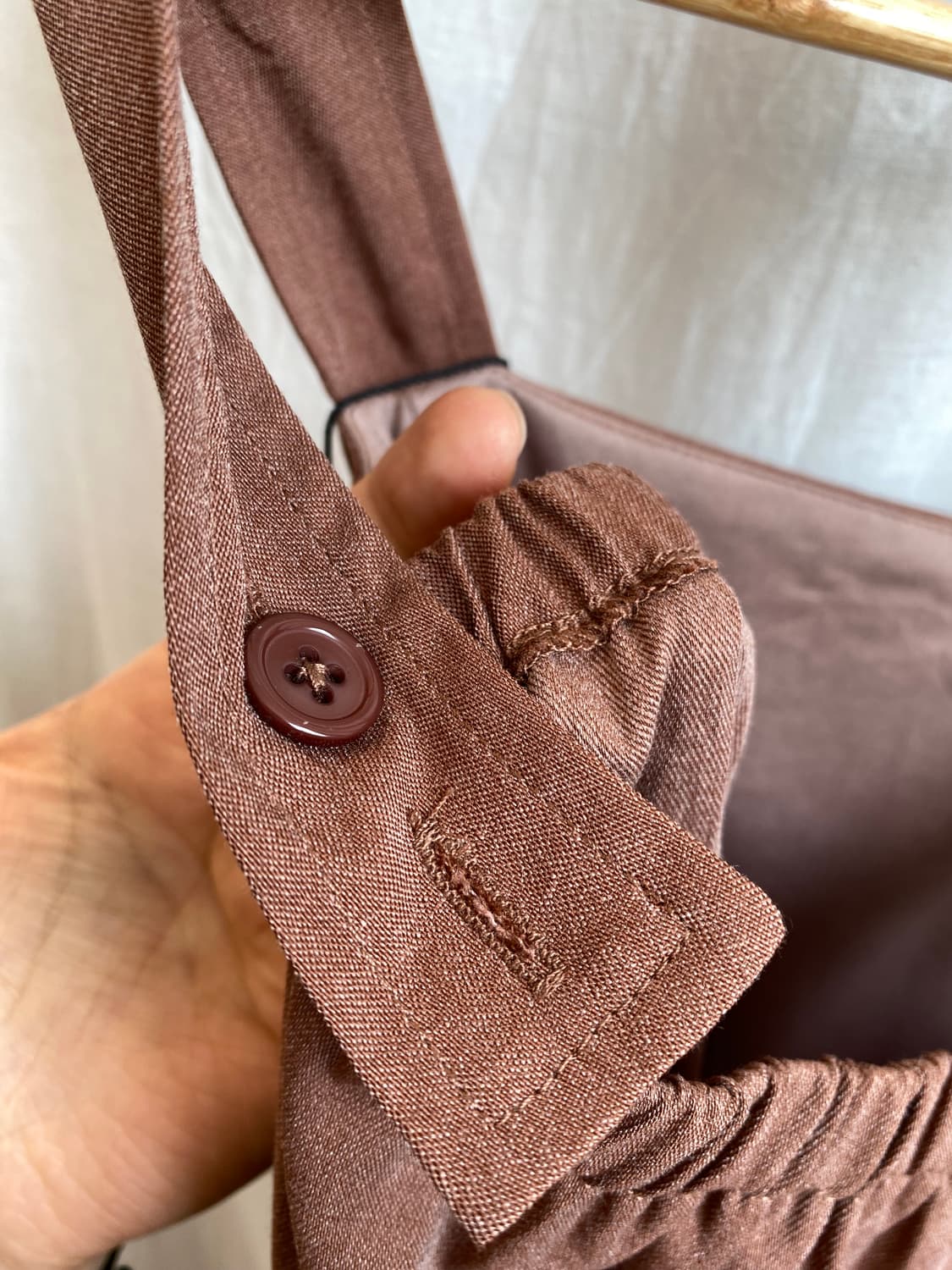 GRL 브라운 민소매원피스(M/새상품) 상품이미지8