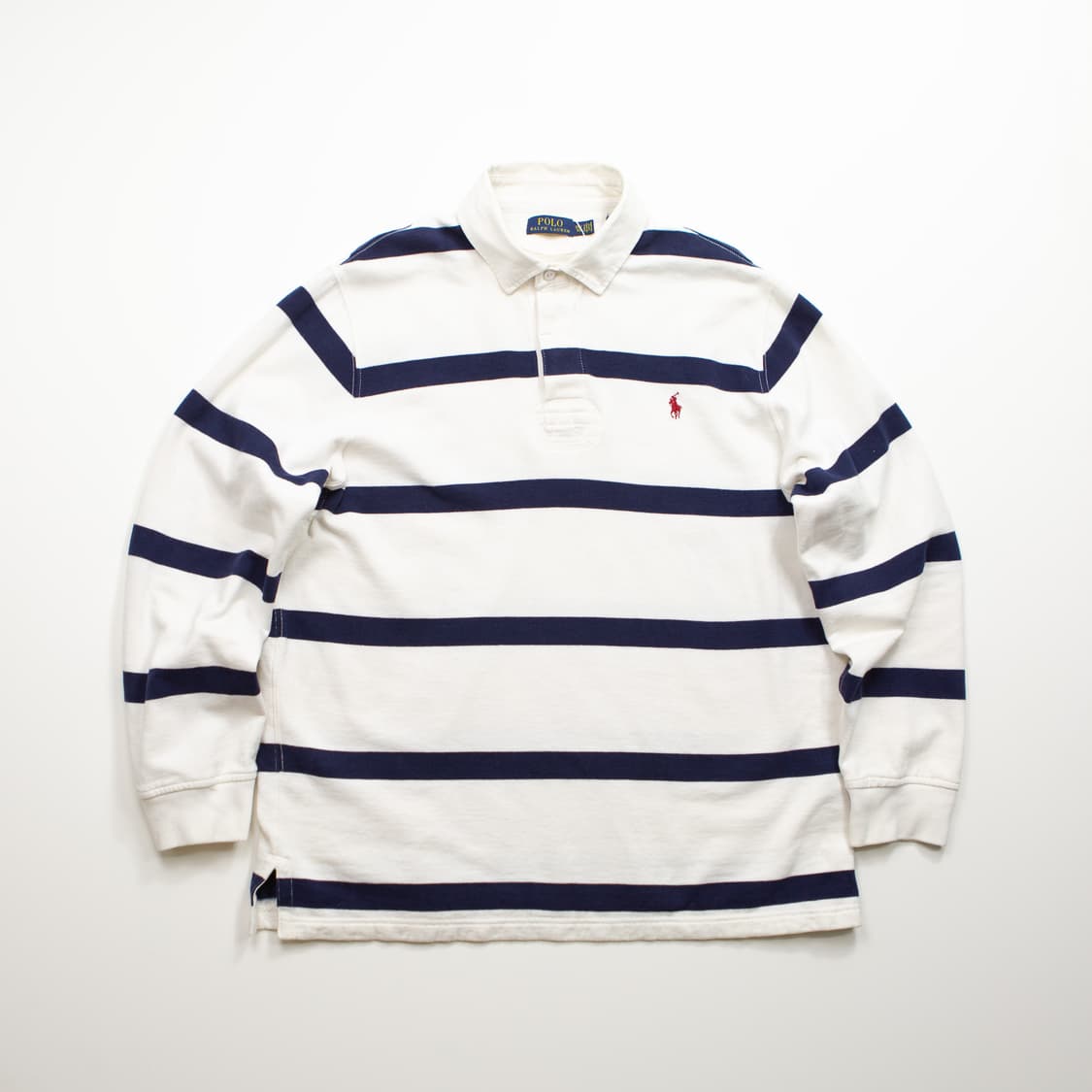 폴로 랄프로렌 아이코닉 스트라이프 럭비 셔츠 상품이미지1