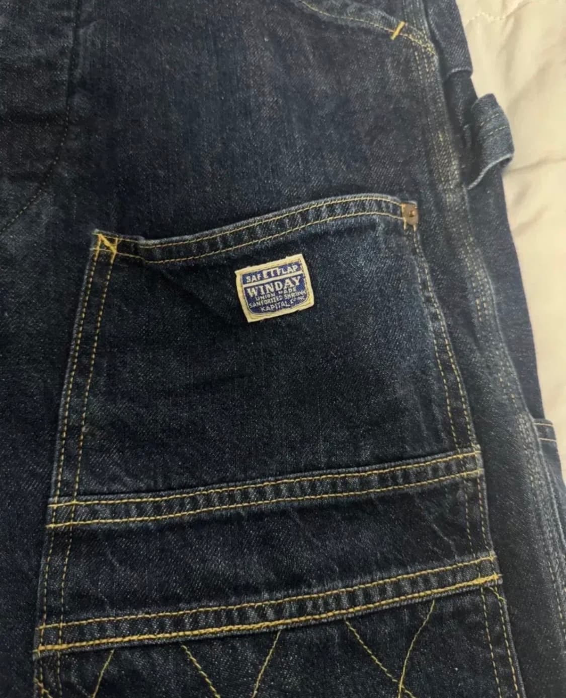 [kapital] 캐피탈 럼버팬츠 인디고 상품이미지2