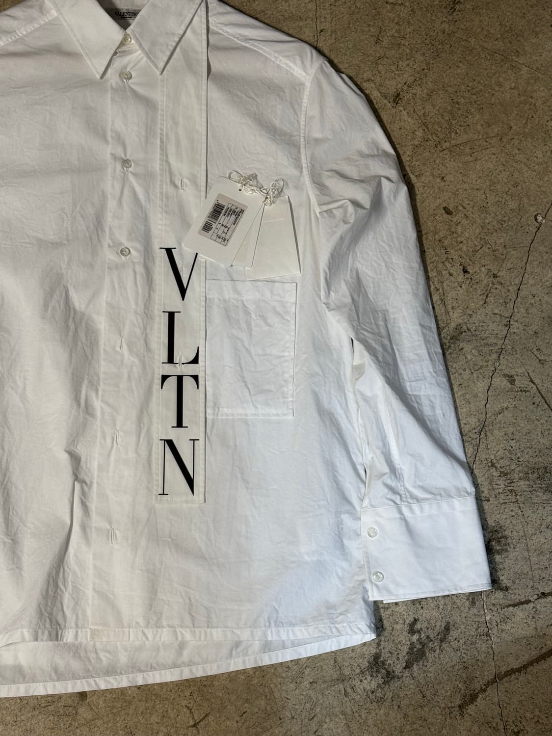 발렌티노 화이트 셔츠 상품이미지2