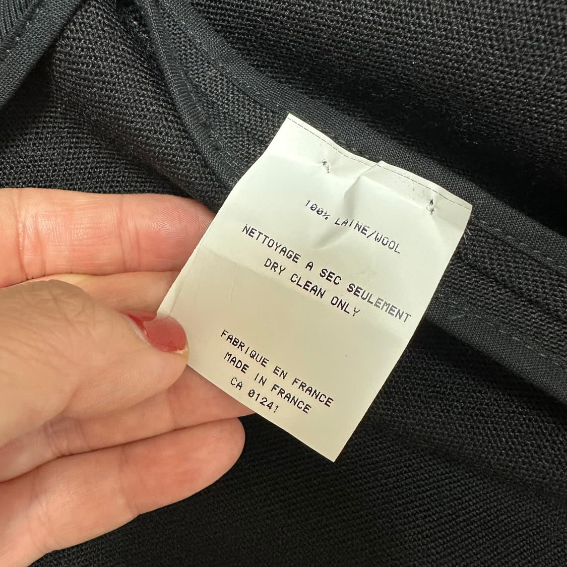 자크뮈스 아이코닉 블랙 울 자켓 38사이즈 / 새상품  상품이미지7