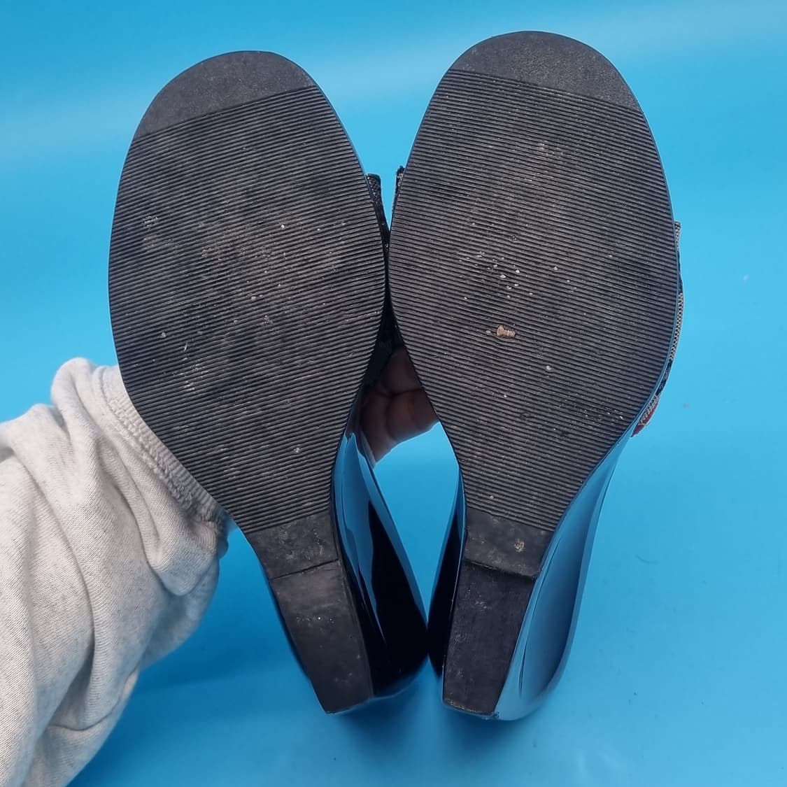 oo 구찌 통굽 웨지힐 235 굽11 상품이미지3