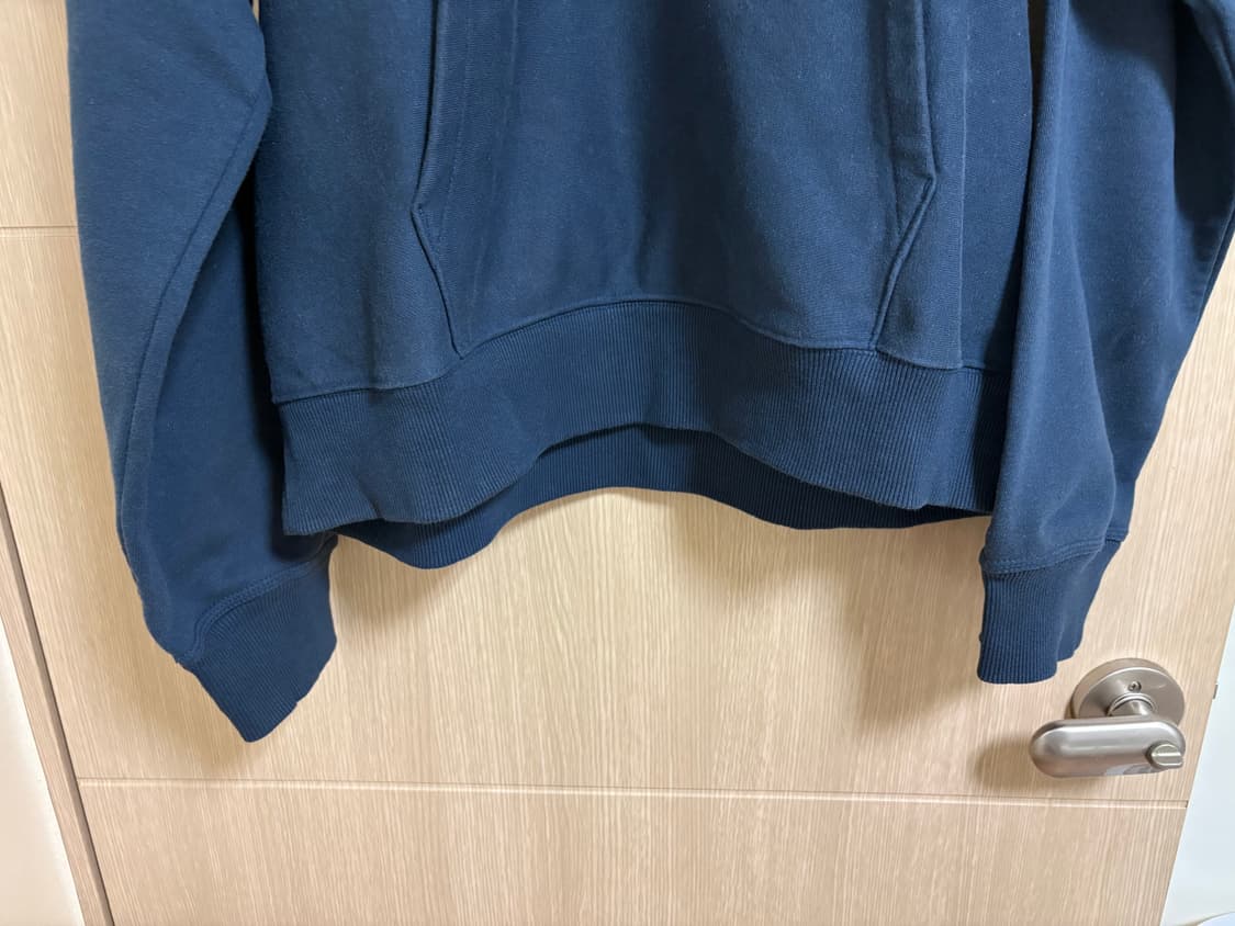 스투시 기본 후드 네이비 XL 상품이미지2