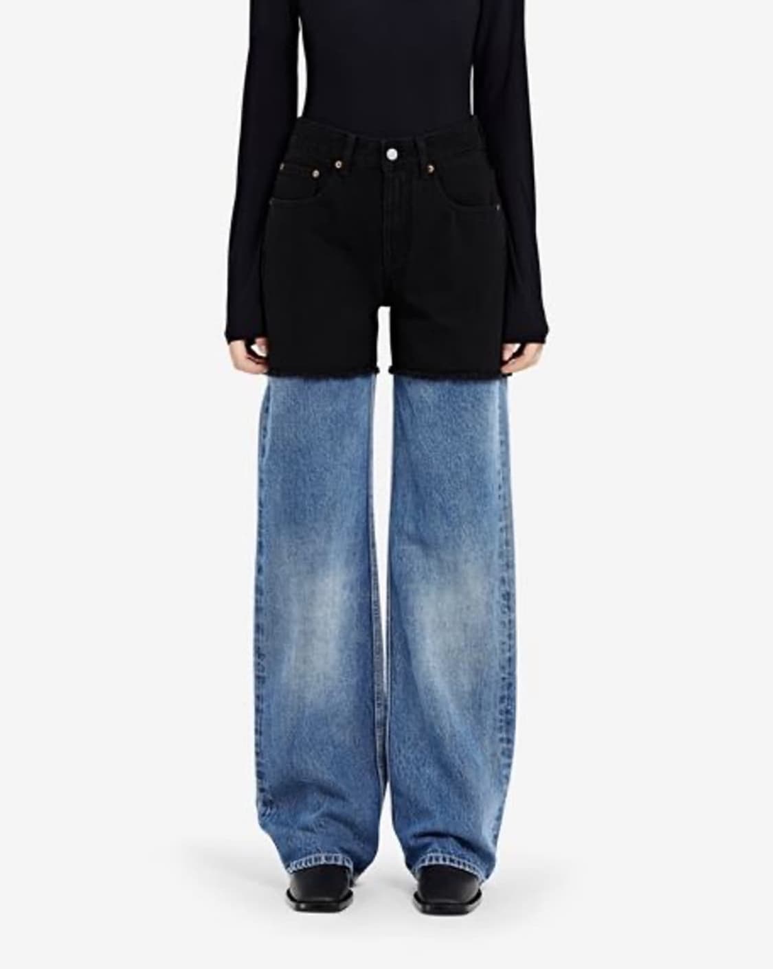 mm6 마르지엘라 투톤 데님 팬츠 40 상품이미지3