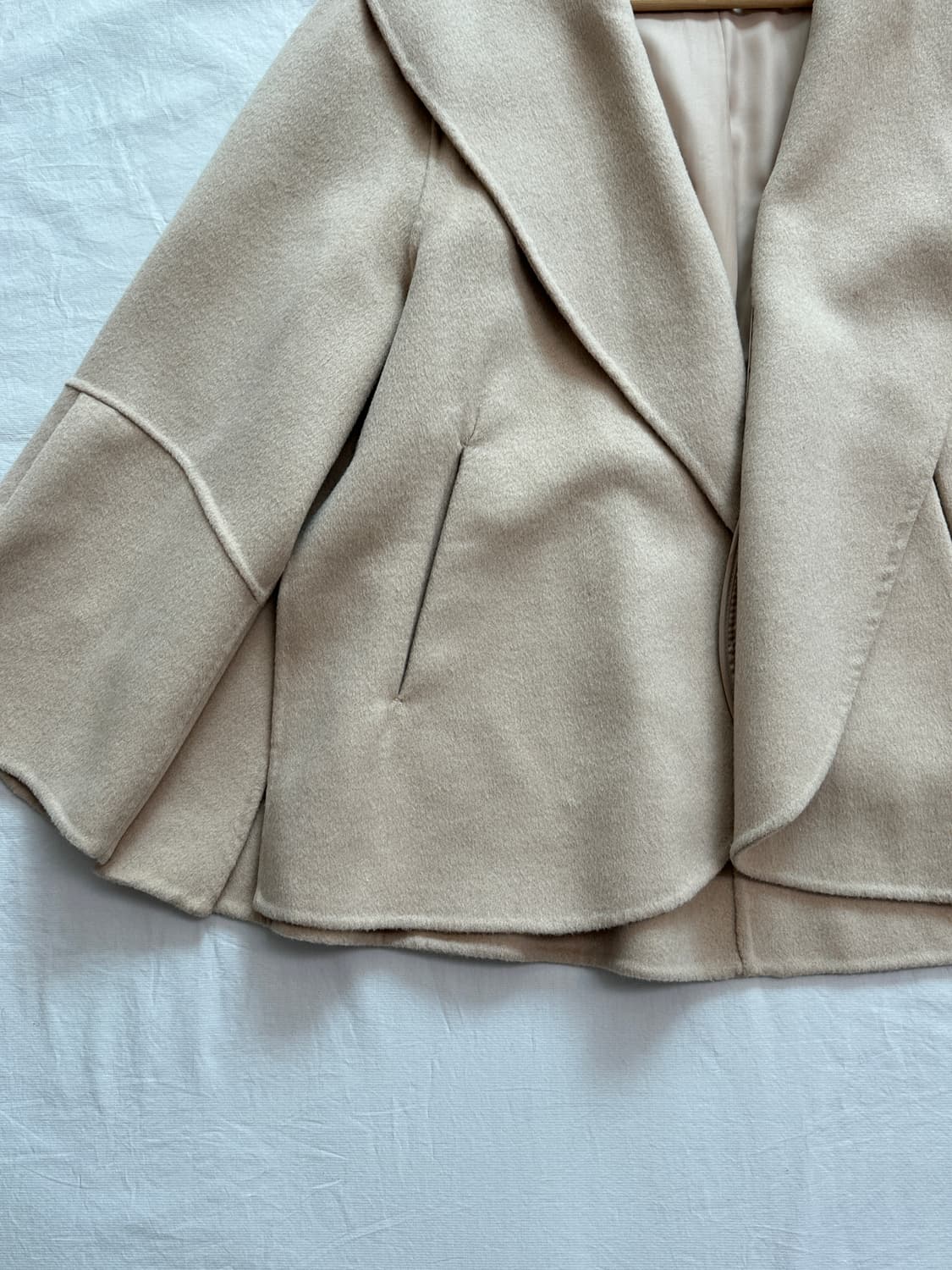 조이너스 모캐시미어 케이프 하프코트 자켓 상품이미지3