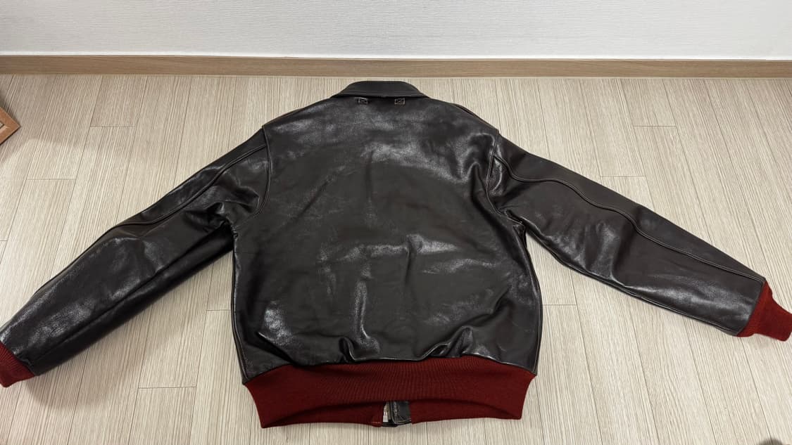 버즈릭슨 A-2 에어로레더사 레드립 44사이즈 상품이미지2