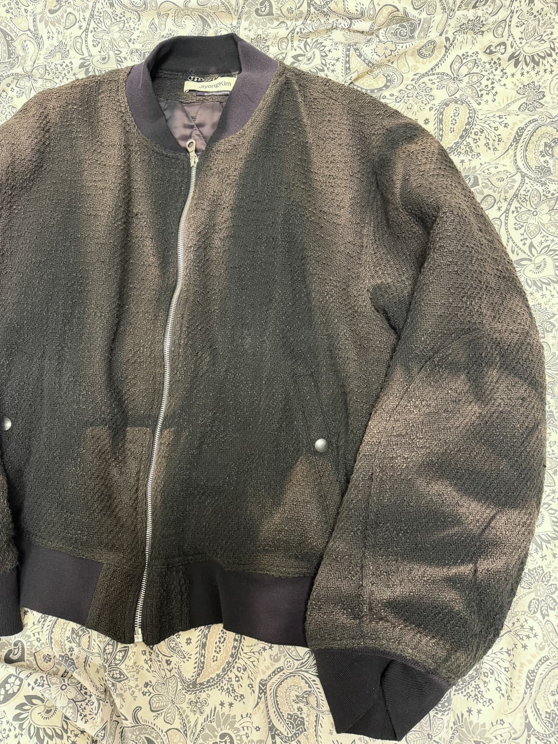 지용킴 트위드 봄버 24FW [L] 상품이미지8