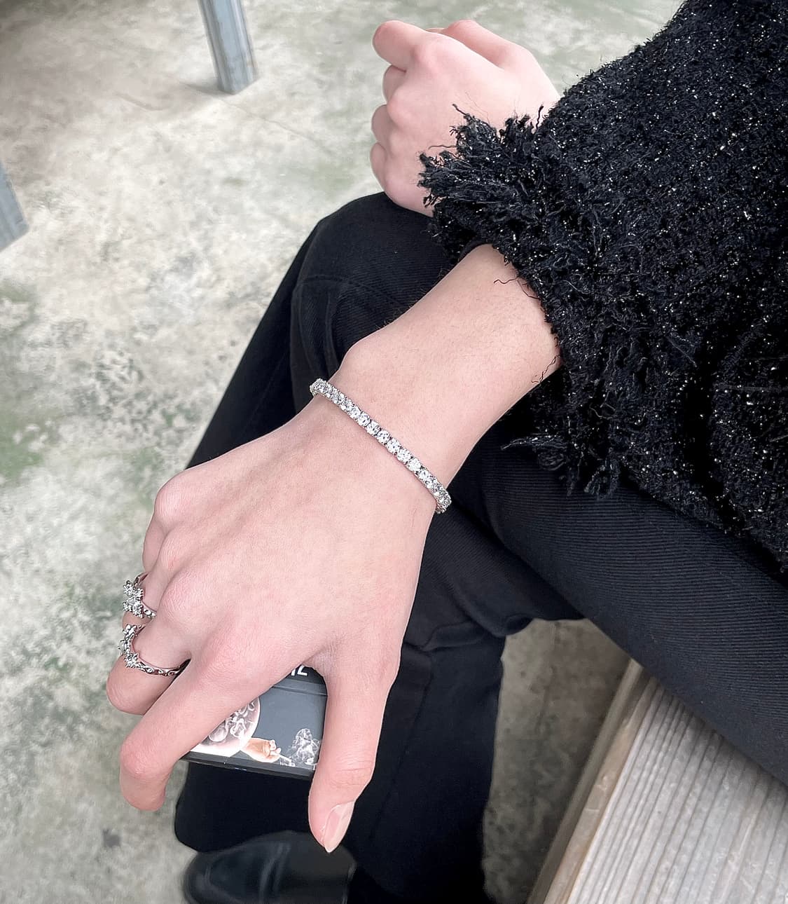 pcr053 Play tennis bracelet 15cm 상품이미지10