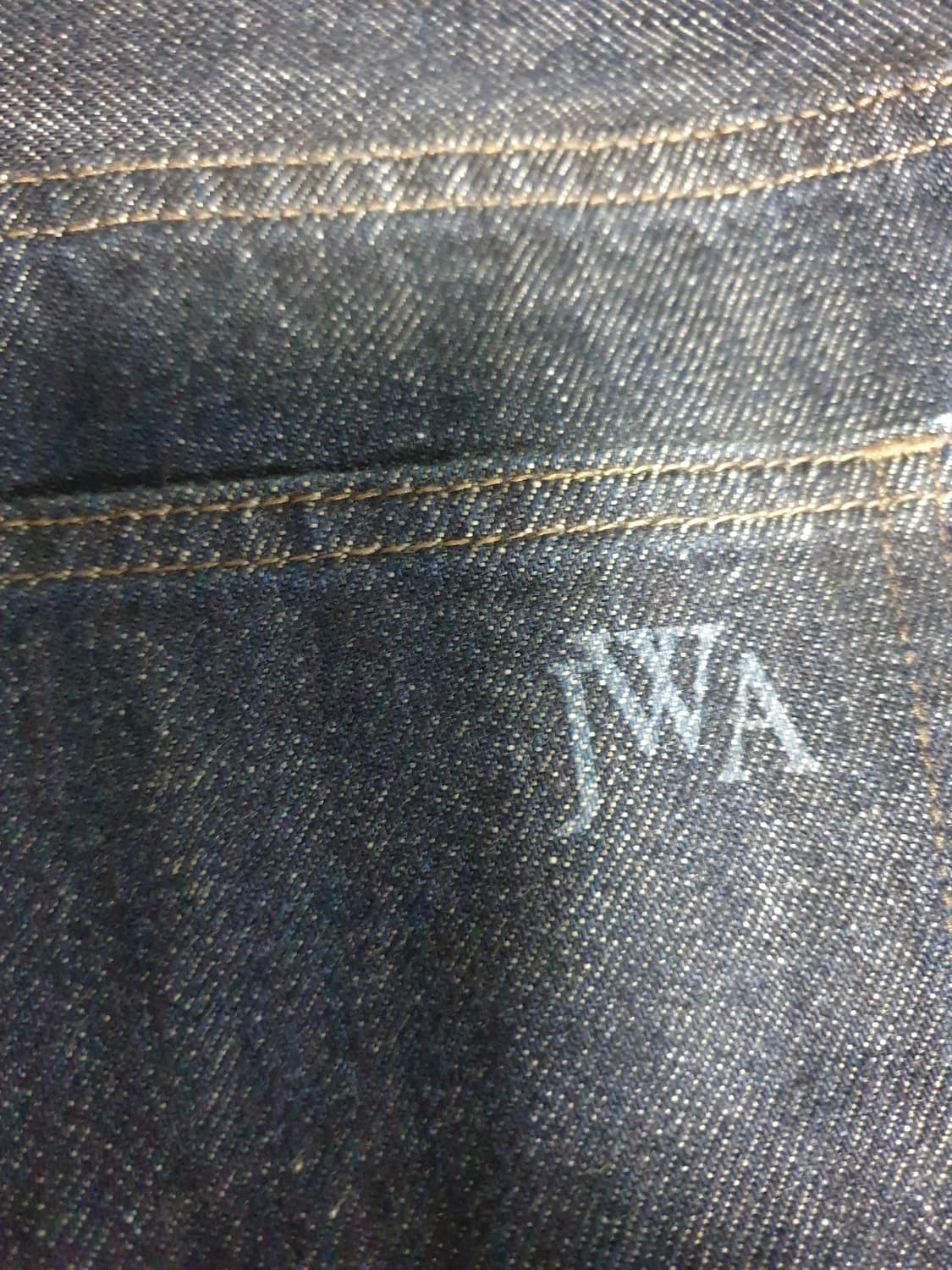 유니클로 JW앤더슨 우먼스 스트레이트 진 생지 데님팬츠 (28) 상품이미지4