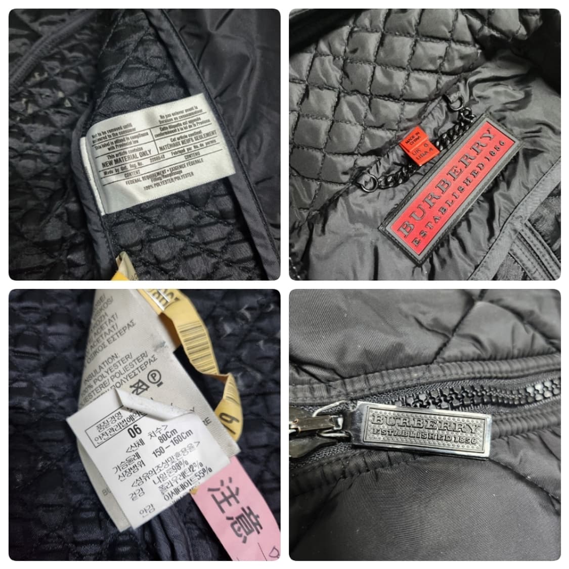 버버리 패딩코트 상품이미지10