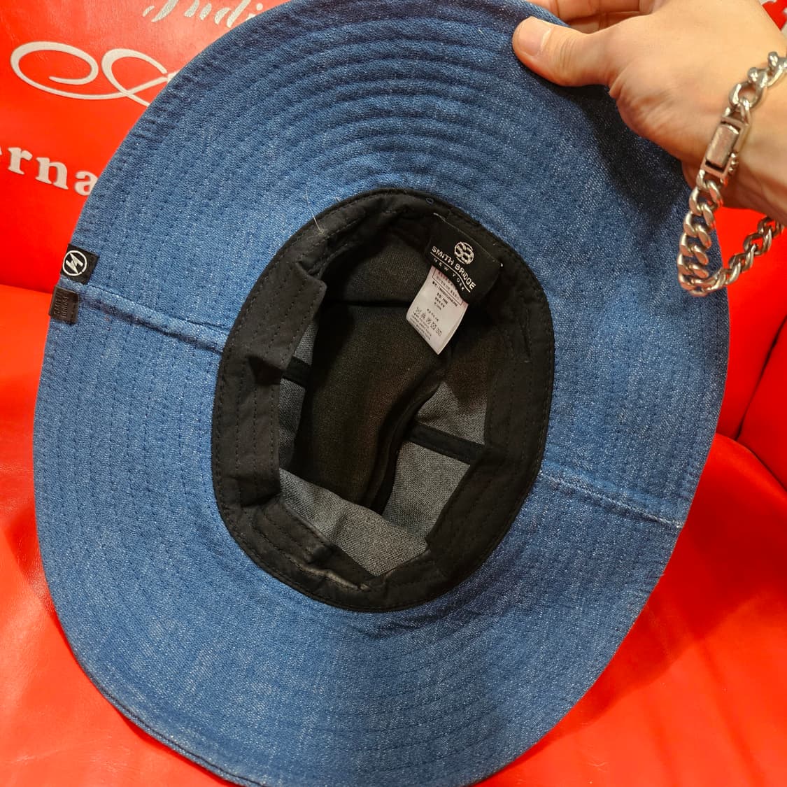 스미스브릿지 데님 중절모 Free  상품이미지5