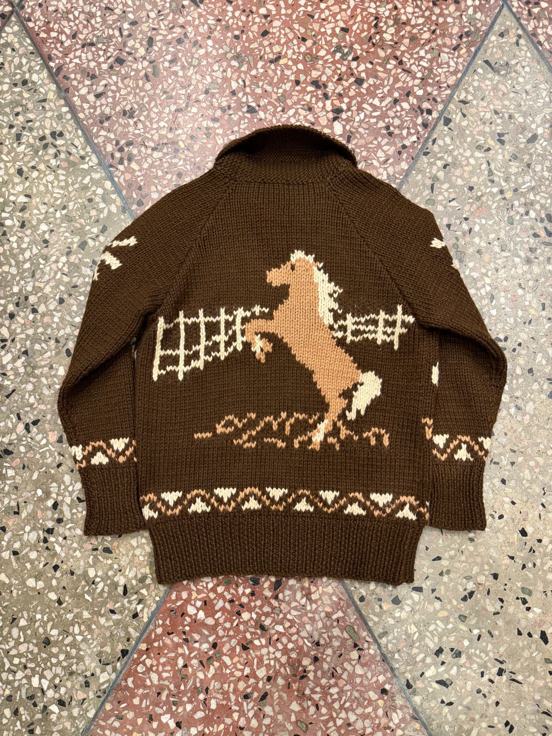 50s 웨스턴 코위찬 가디건 (L) 상품이미지2