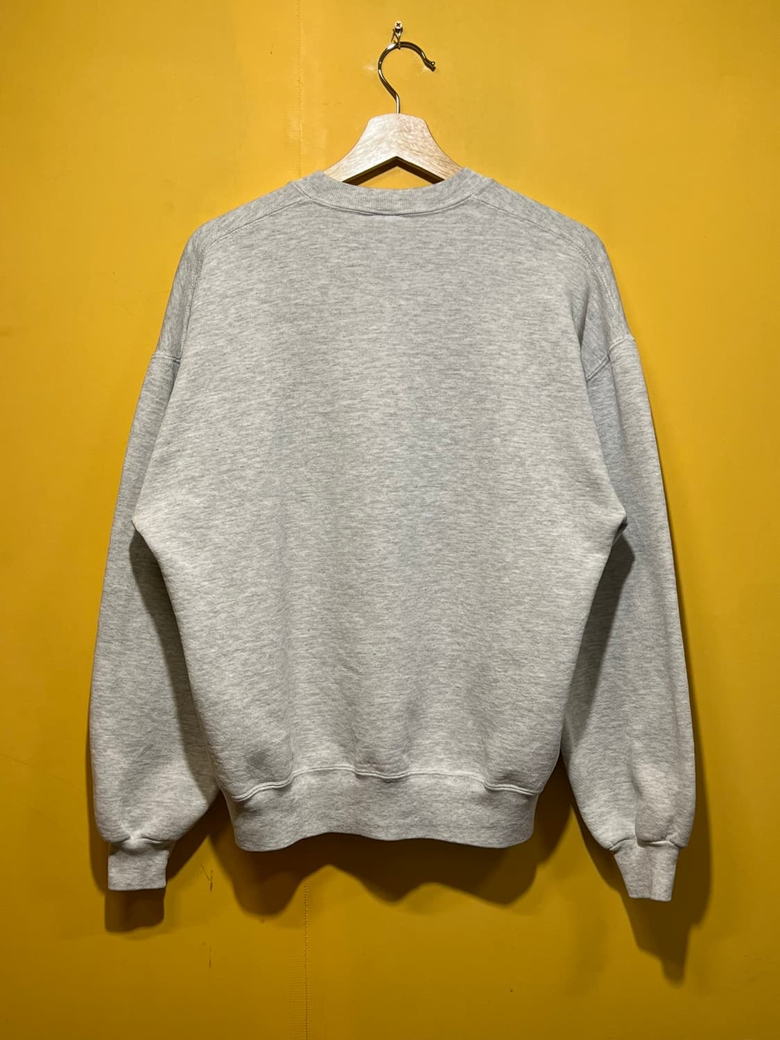 90's [XL] 러셀 애슬레틱 빈티지 맨투맨 그레이 무지 크루넥 스웨트 상품이미지9
