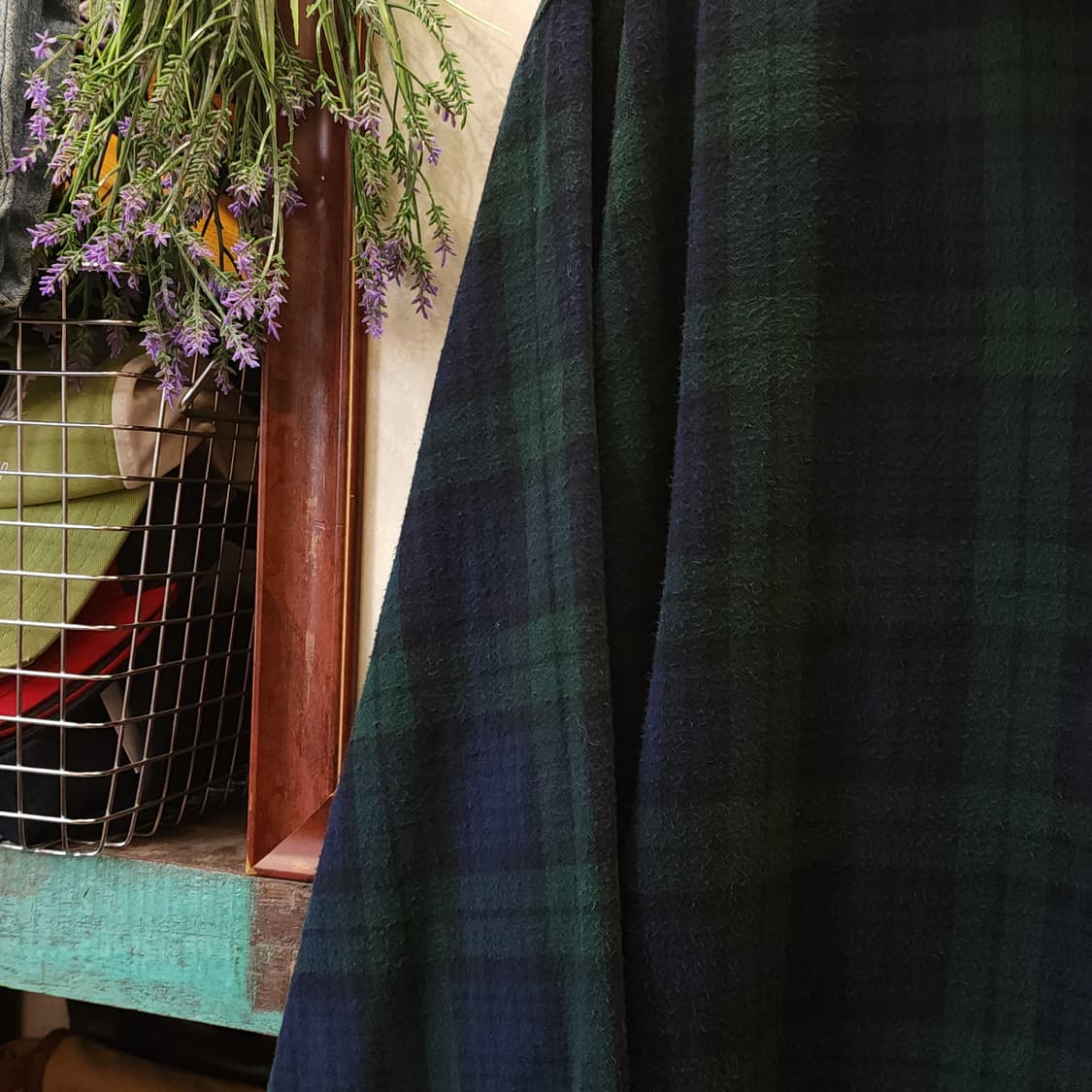 90s 엘엘빈 체크셔츠 플란넬 셔츠 헤비코튼 빅셔츠 블랙와치 xxl 상품이미지7