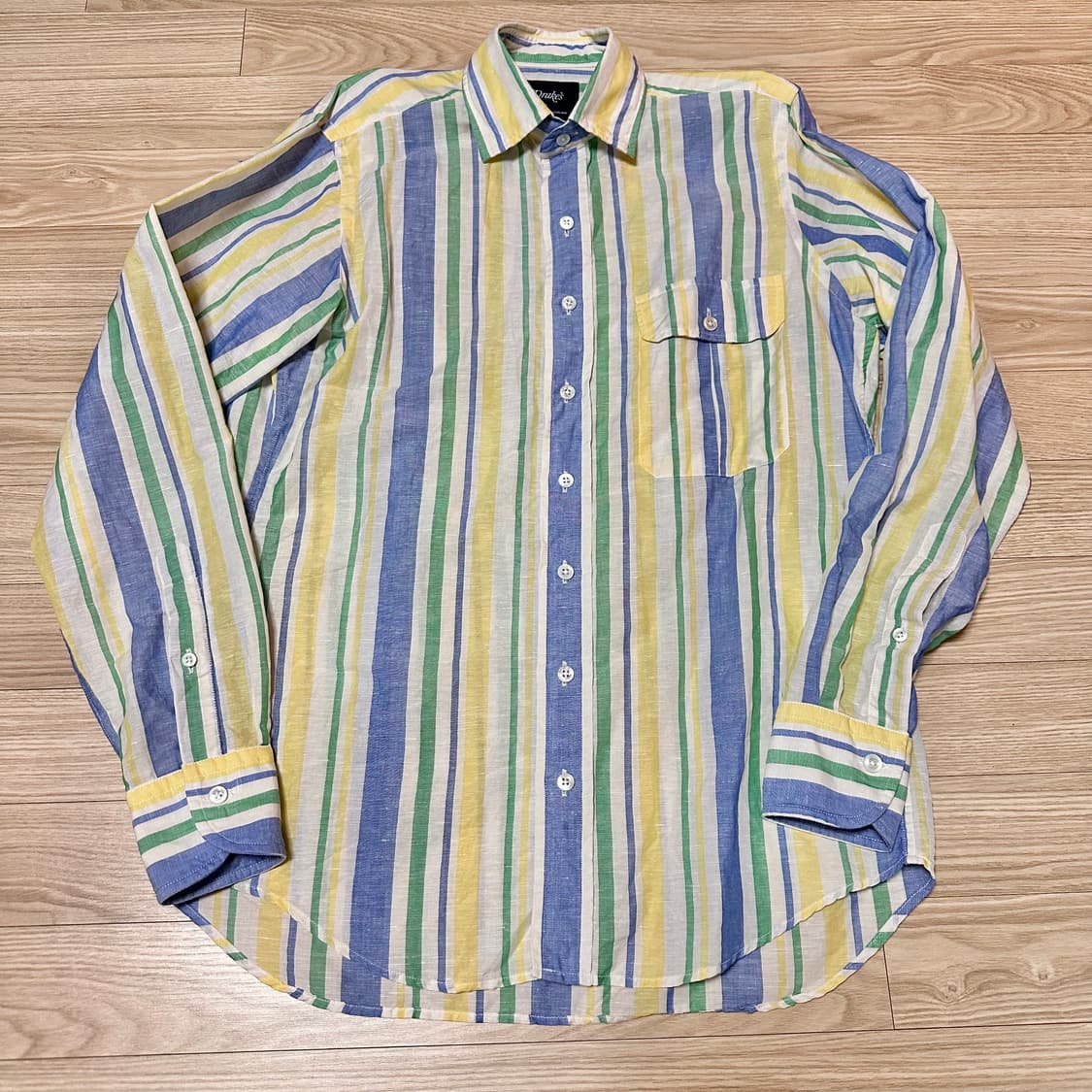 드레익스 원포켓 린넨/코튼 셔츠 S 상품이미지1