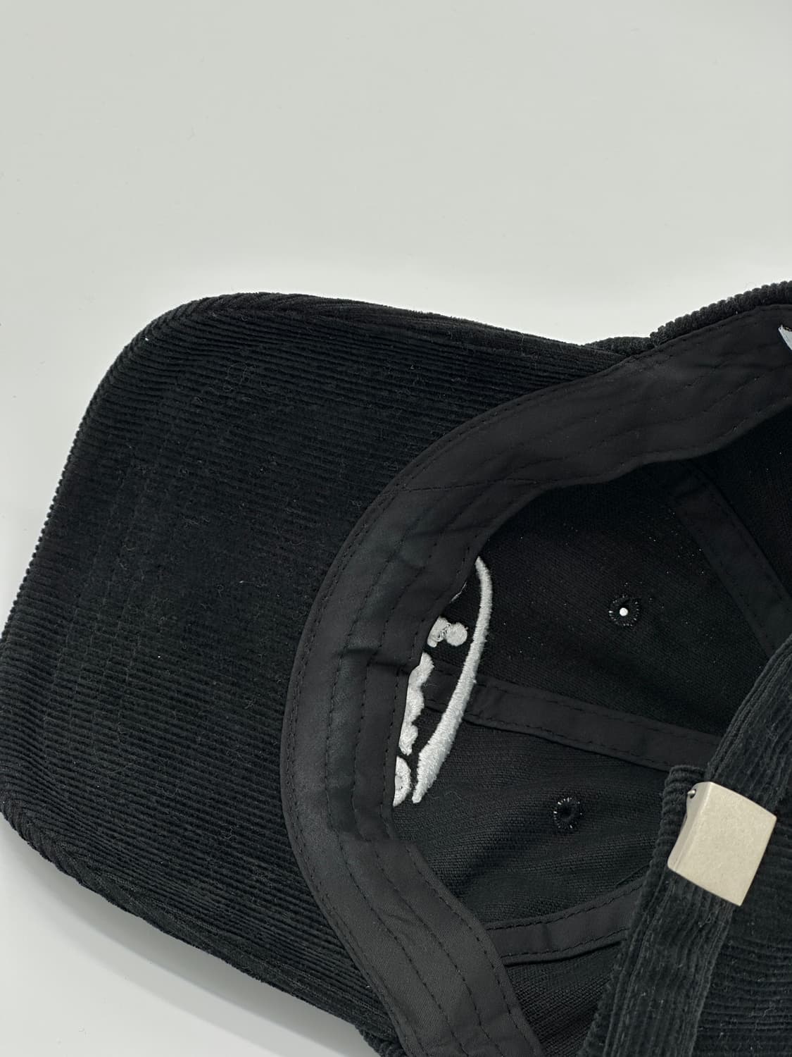 [F] emis 이미스 코듀로이 블랙 볼캡 모자 상품이미지5