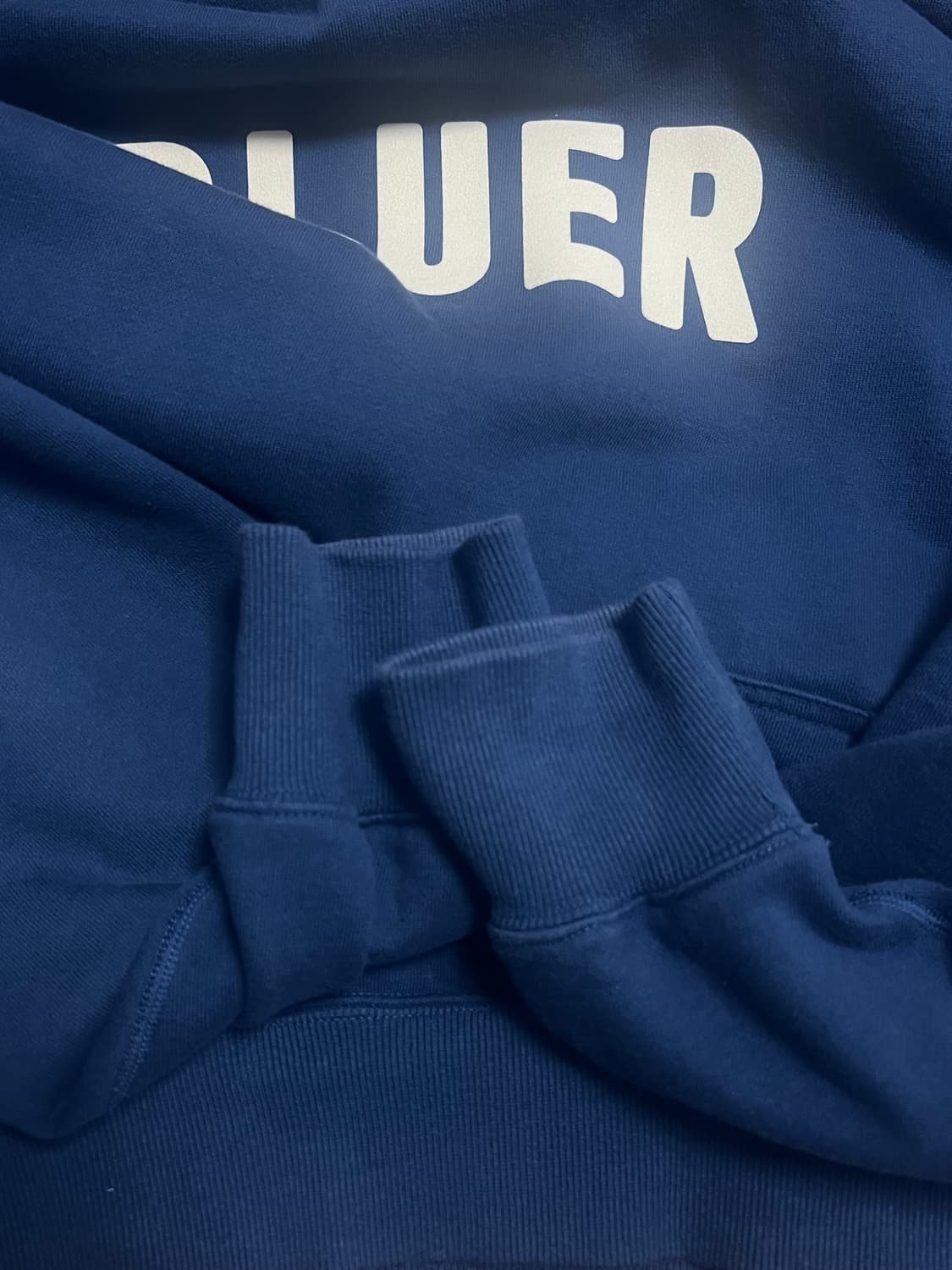 네이머클로딩 후드티 XL BLUER TEAM HOODIE DUSTY BL 상품이미지2