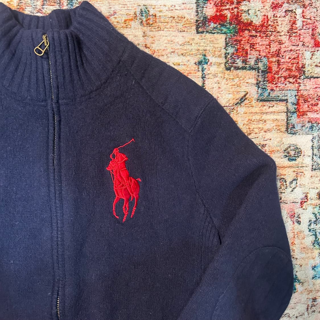 [M] 폴로 랄프로렌 빅포니 울 집업 상품이미지2