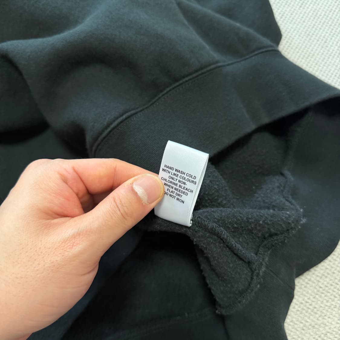 피어오브갓 에센셜 반폴라 기모 맨투맨 상품이미지4