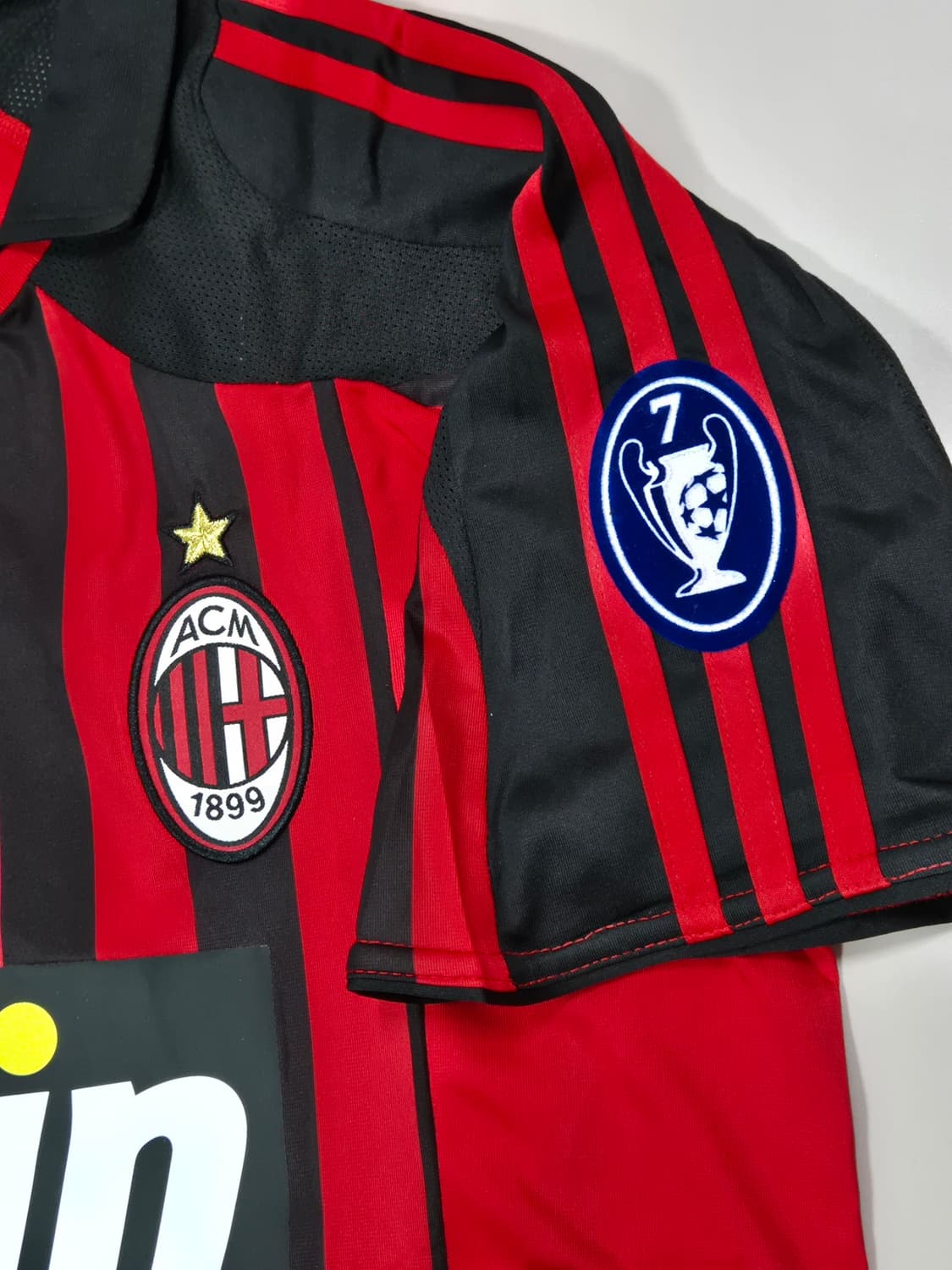 레트로)07-08시즌 ac밀란 홈킷 카카 유니폼 L사이즈 상품이미지6