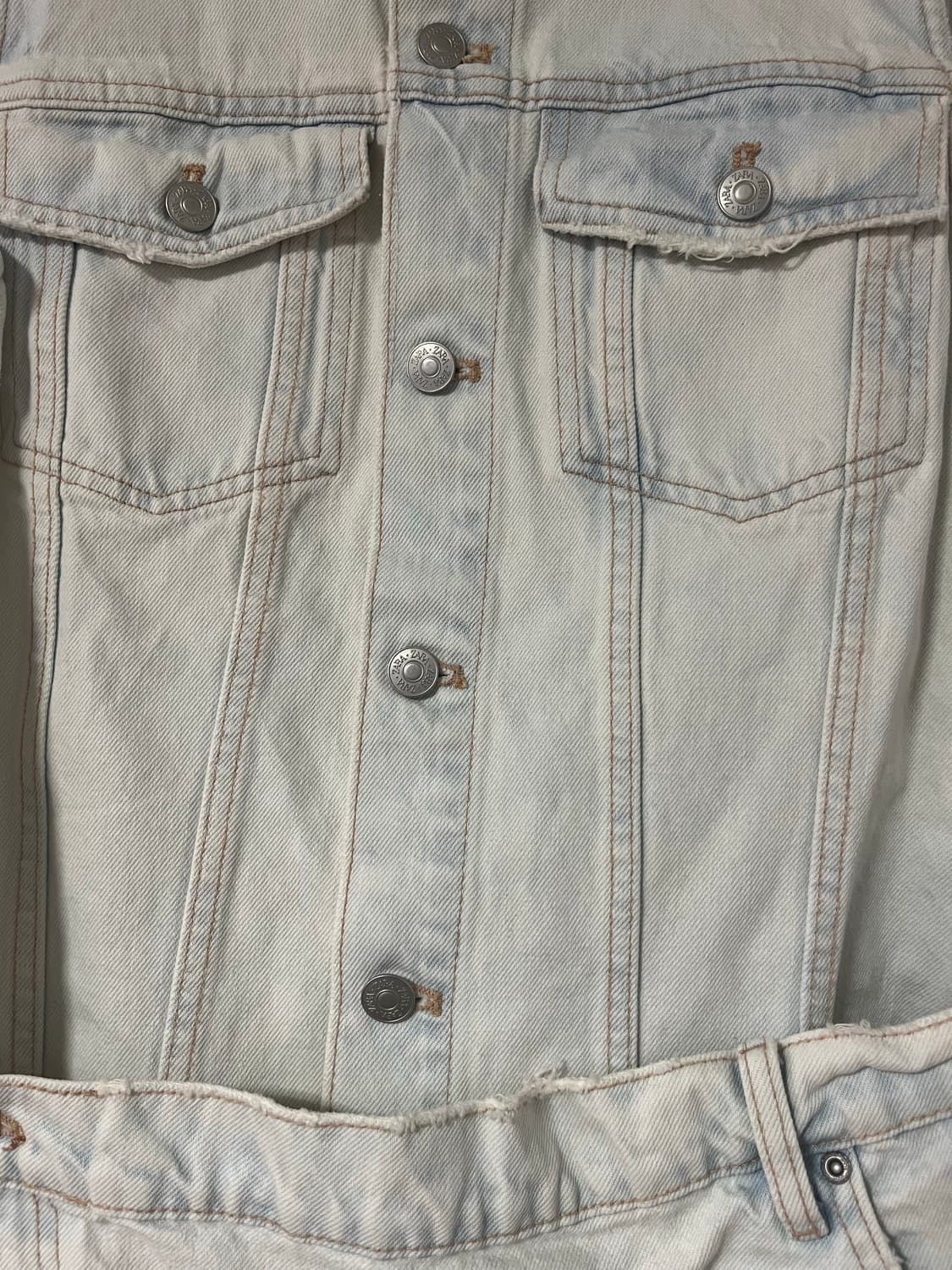 택포) Zara 데님 원피스 상품이미지2