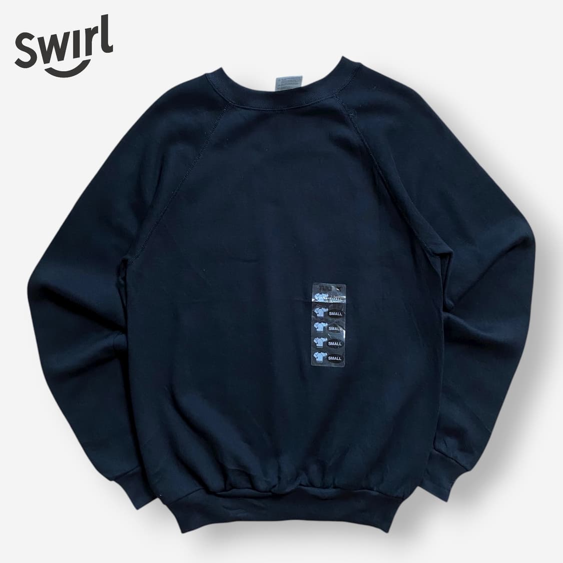 🌊90s Tultex deadstock black sweatshirts 상품이미지1