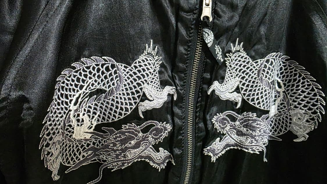 Studio hiro 리버시블 자수 스카쟌 상품이미지3