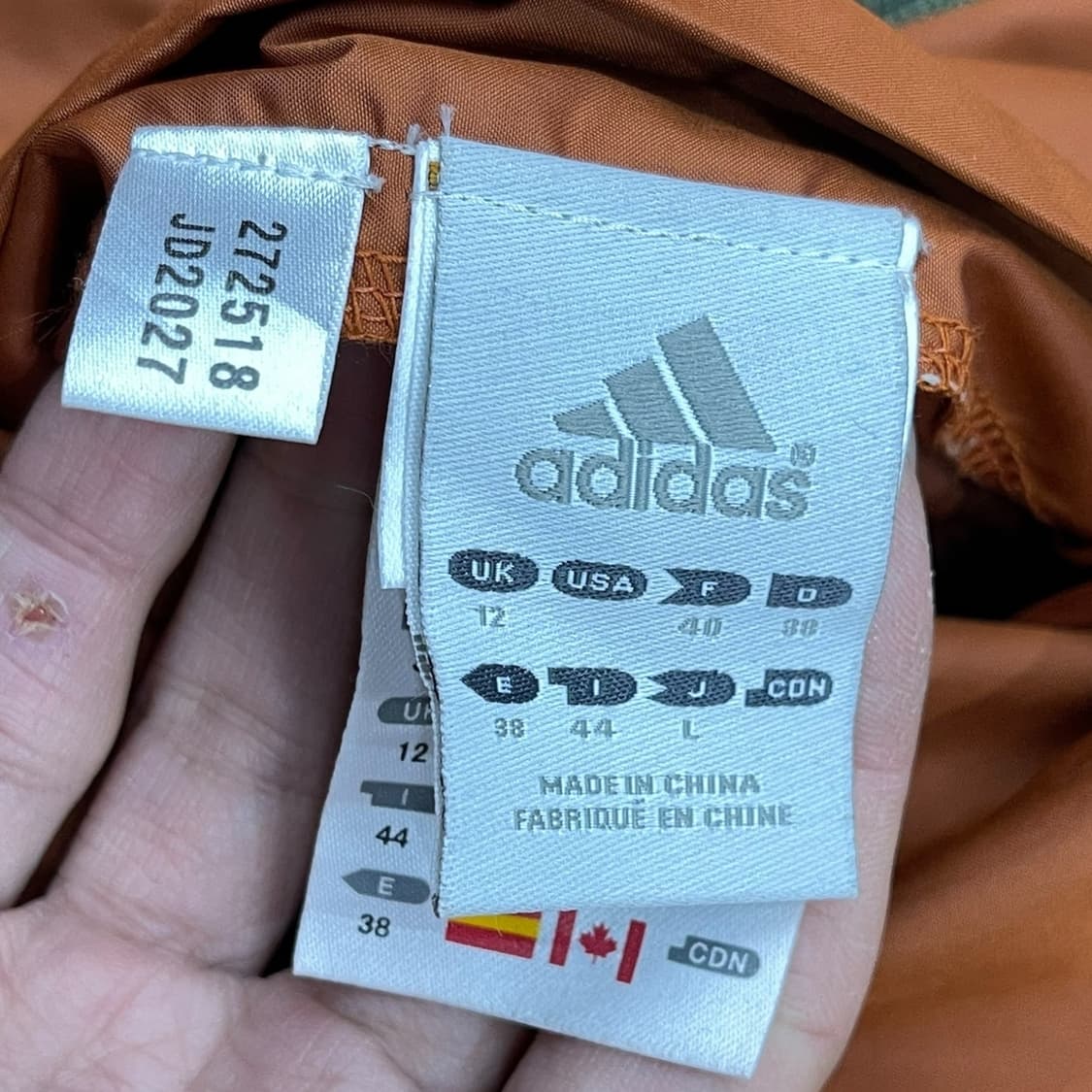 아디다스 일본판 리버시블 패디드 자켓 상품이미지7