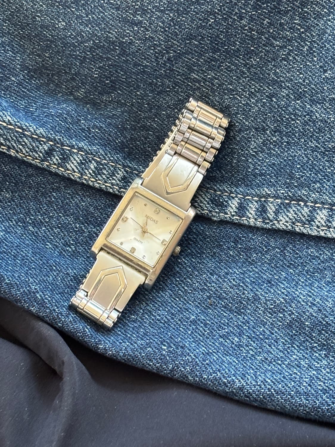 vintage midas quartz metal watch 상품이미지1