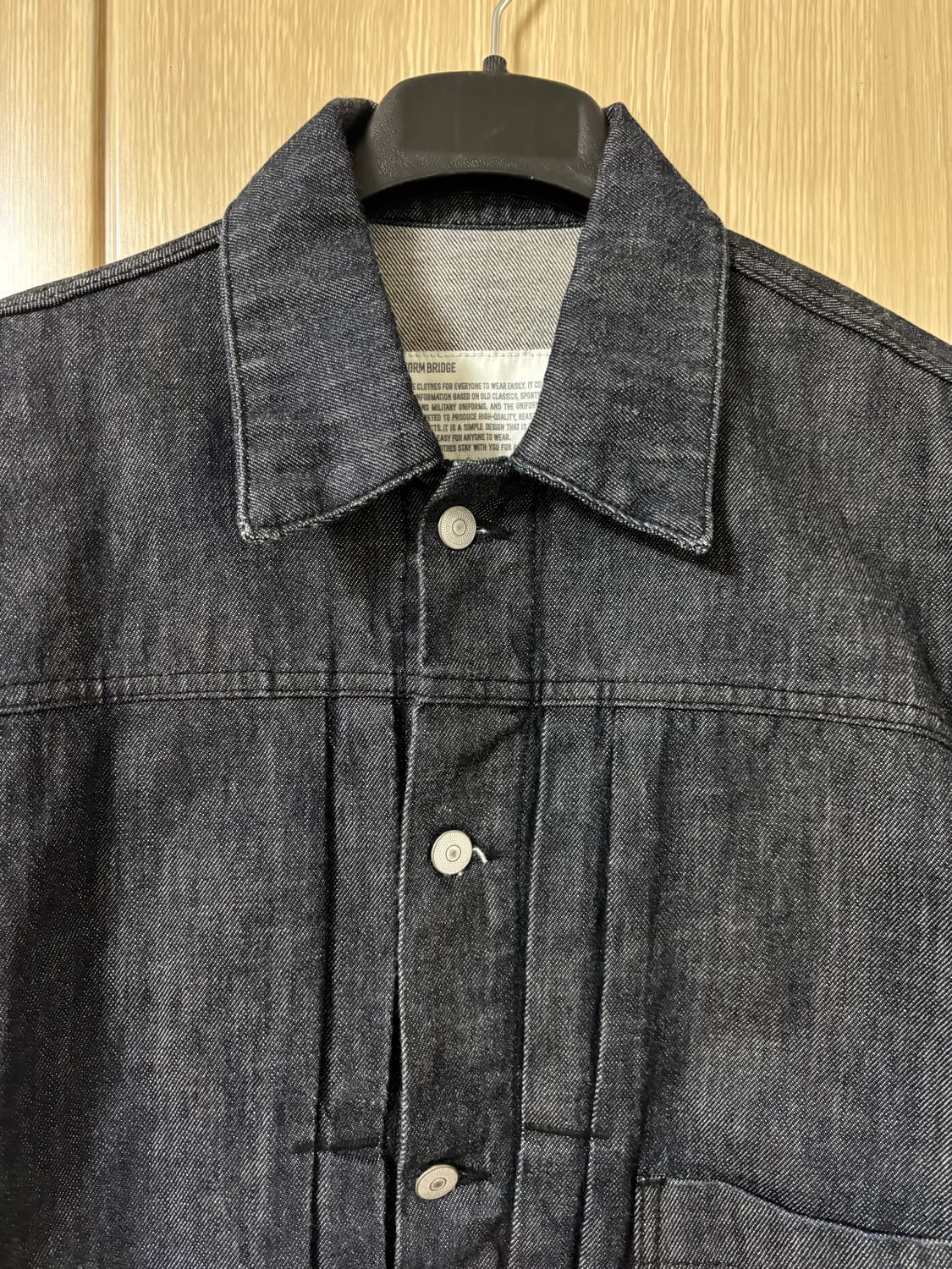 유니폼브릿지 타입1 데님트러커 자켓 상품이미지2