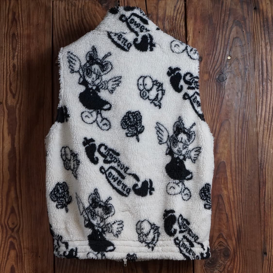 초포바 로위나 카툰 플리스 베스트 상품이미지6