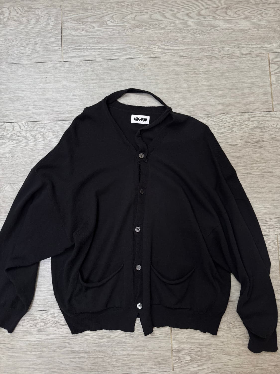 마리아노 브로큰 가디건 상품이미지5