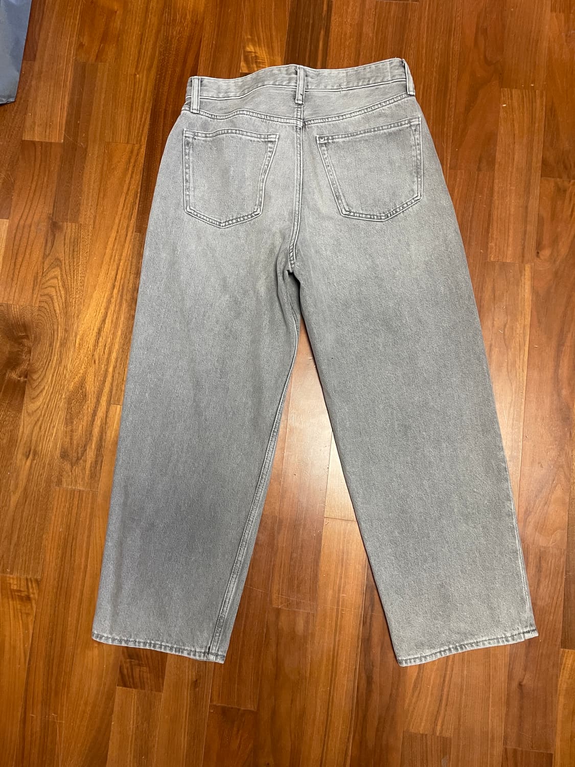 흐앤므 h&m 루즈핏 데님 그레이 29/30 상품이미지2