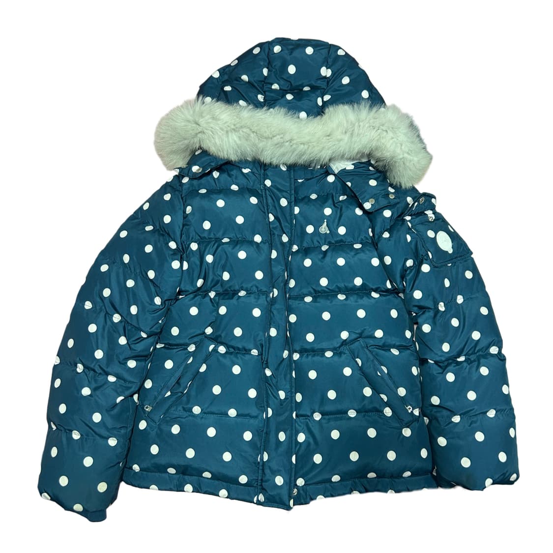 빈폴 도트 숏패딩 네이비 빈티지 상품이미지2