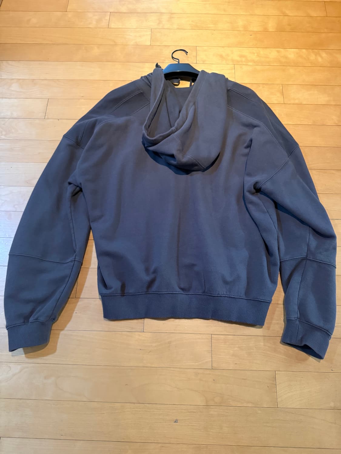 ETCE Washed 후드집업 차콜 M 상품이미지2