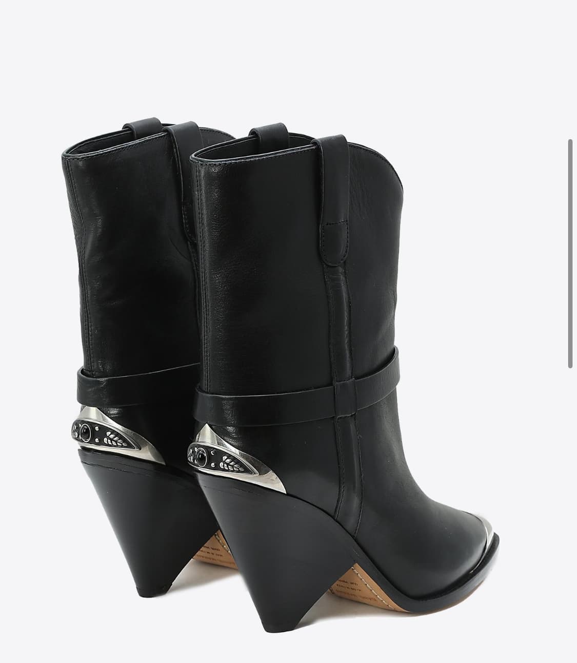 이자벨마랑 lamsy heel 웨스턴 부츠 38 상품이미지3