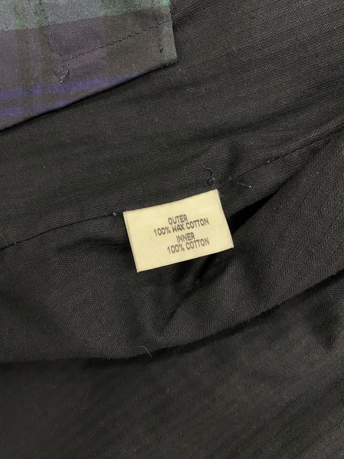 Ryann Briggs 블랙 와치 왁스 자켓 상품이미지9