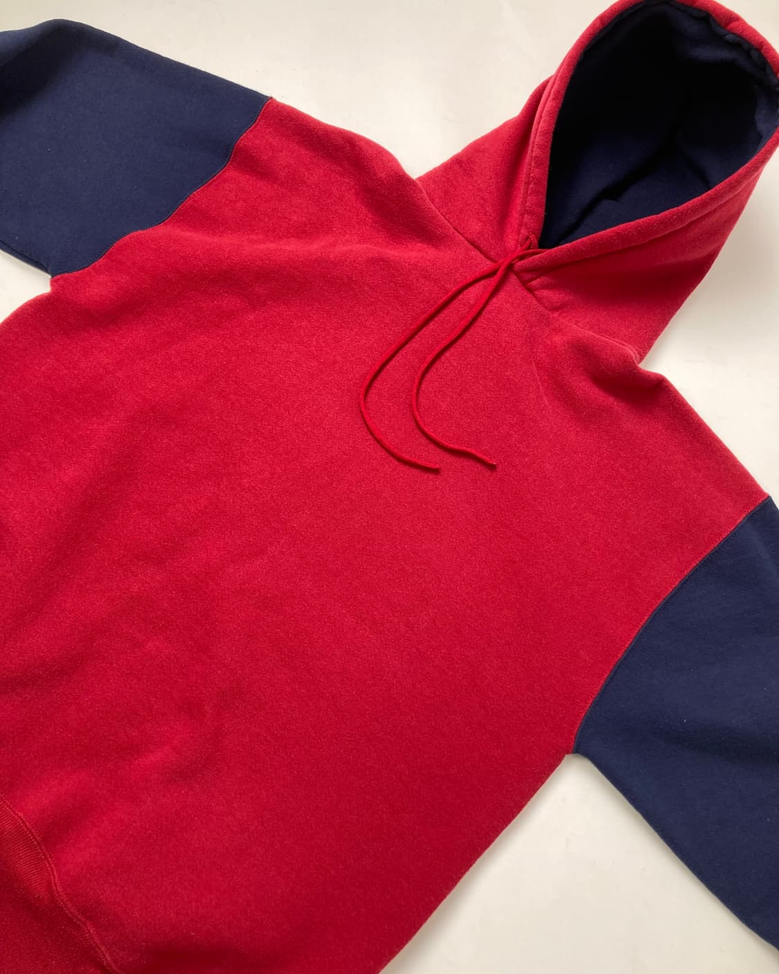 90s Russell Hoodie (red/navy) 상품이미지7