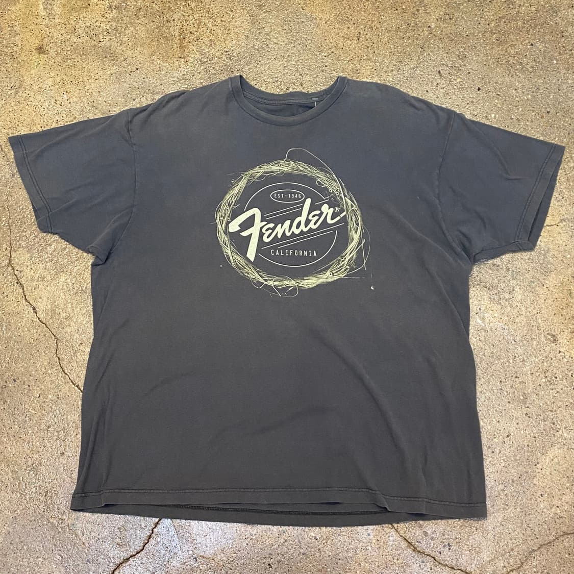 미국 빈티지 펜더 Fender 로고 반팔티 락티셔츠 상품이미지1