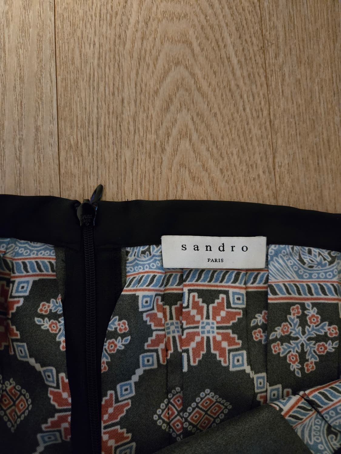 [1] sandro 산드로 플리츠 롱스커트 상품이미지6